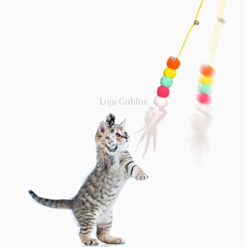 Brinquedo Corda Elástica de Caça para Gatos