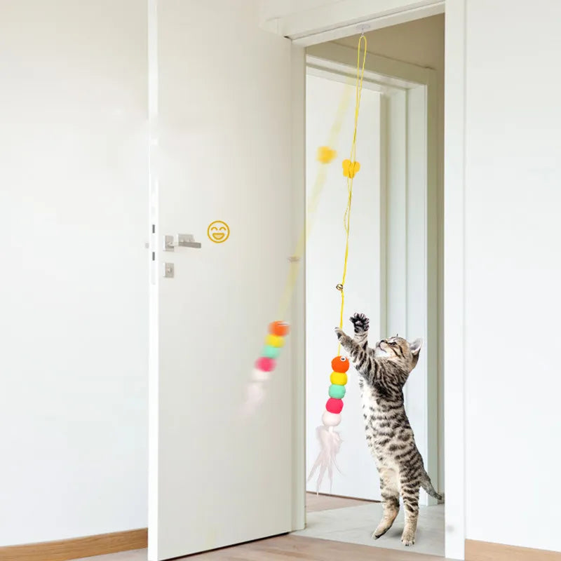 Brinquedo Corda Elástica de Caça para Gatos